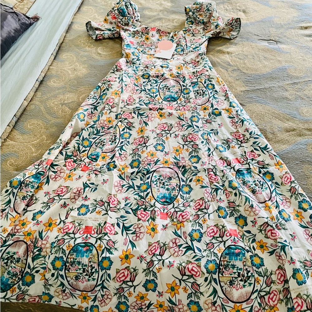 Selkie For Lamour Midi Sailor Dress in Small